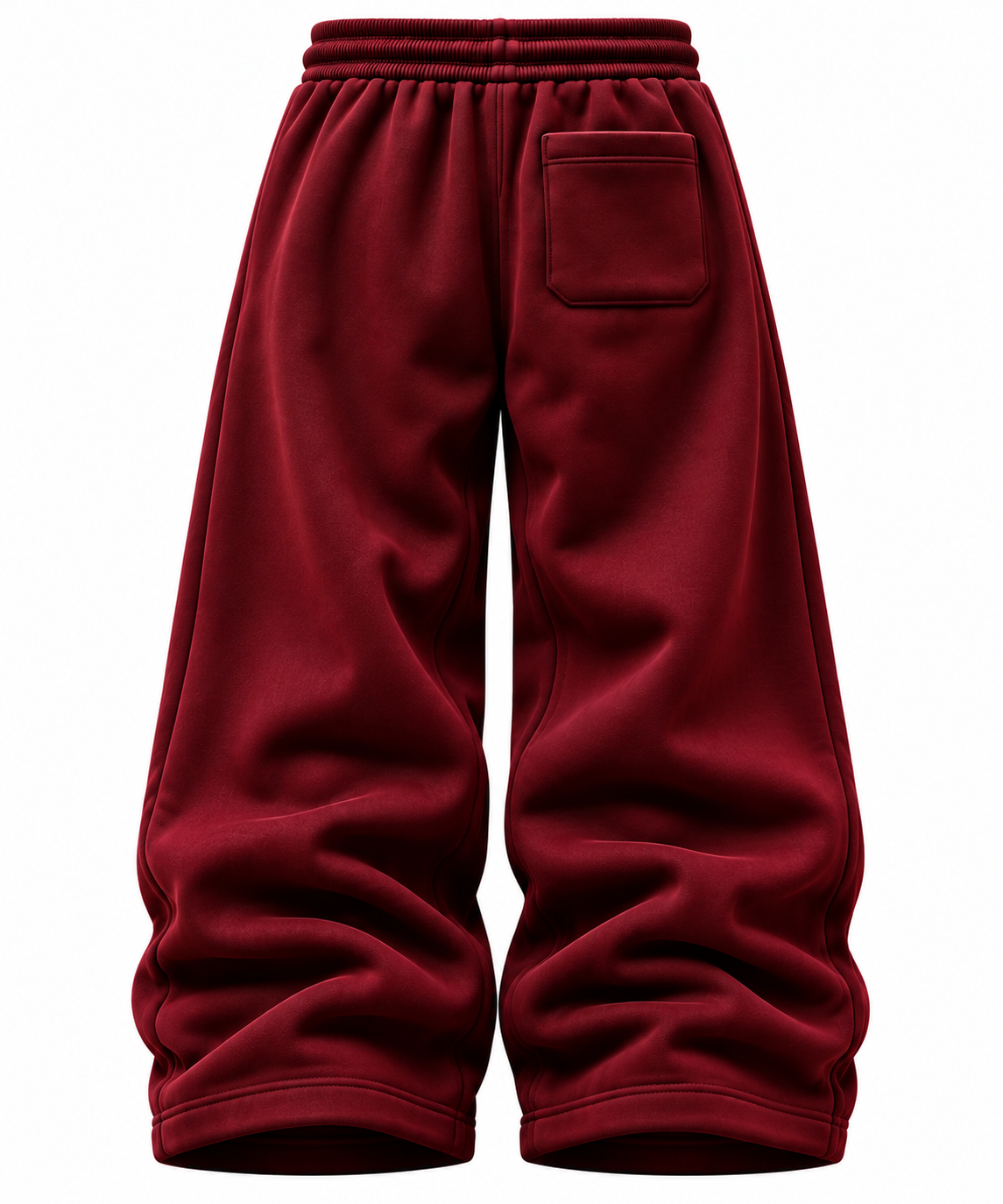 PRE ORDER Burgundy Tawakkul Uncuffed sweat pants