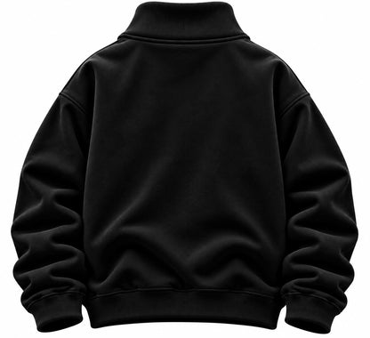 PRE ORDER black Tawakkul Quarter Zip-up