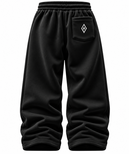 PRE ORDER Black Tawakkul Uncuffed Sweat Pants