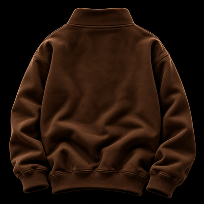 PRE ORDER Brown Tawakkul quarter-zip